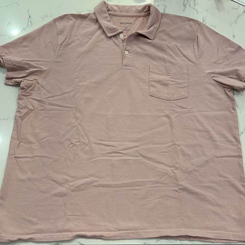 Goodfellow & Co Light Pink Polo Shirt